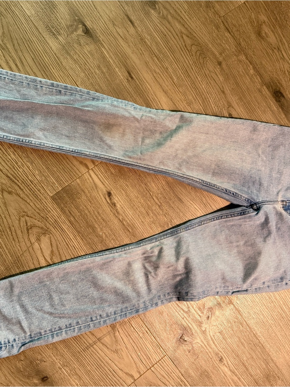 Abercrombie & Fitch Light Blue Straight Leg Jeans